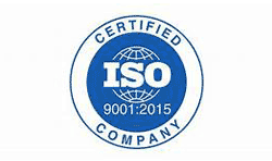 DIN EN ISO9001:2015 certified company