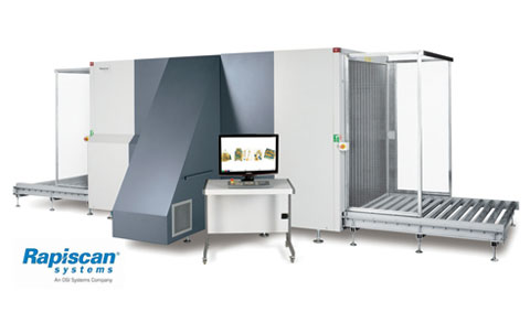 Dual-View Röntgenscanner in Betrieb